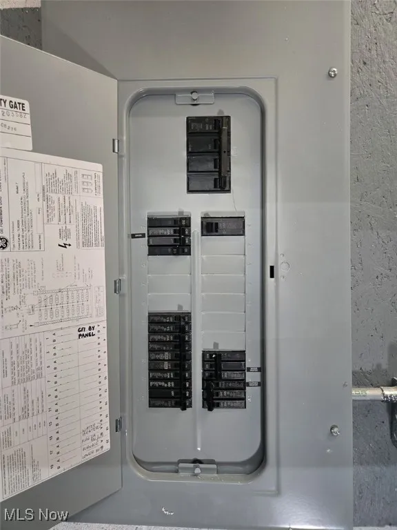 Utilities featuring electric panel