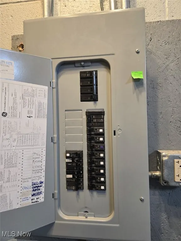 Utilities with electric panel