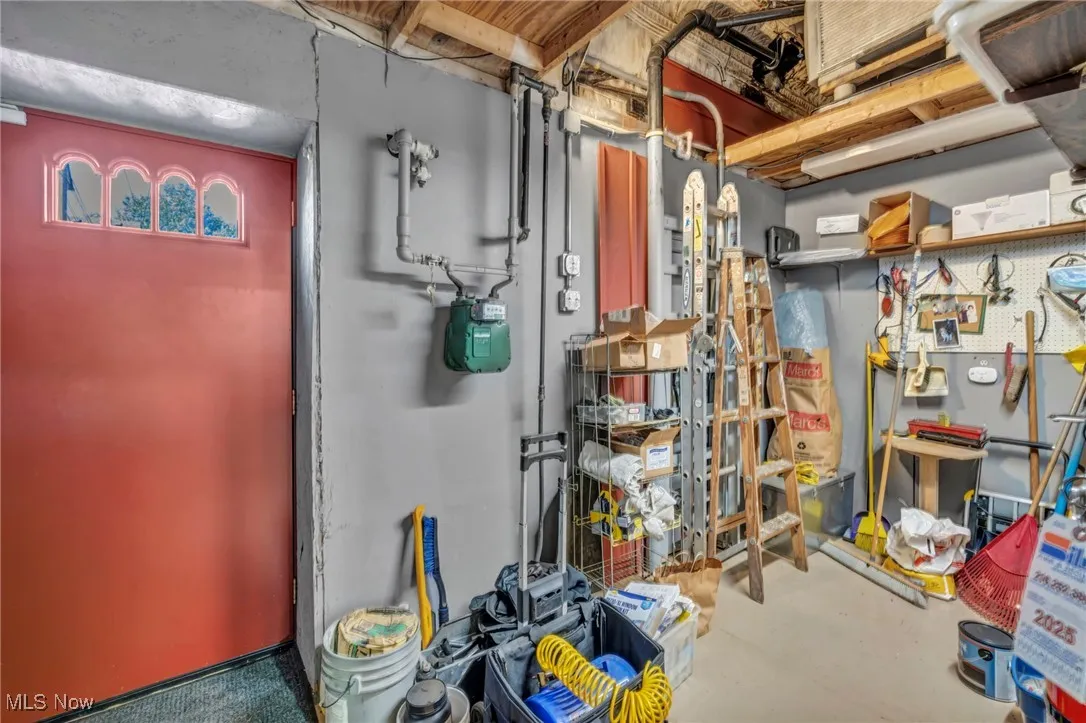 View of utilities / storage area