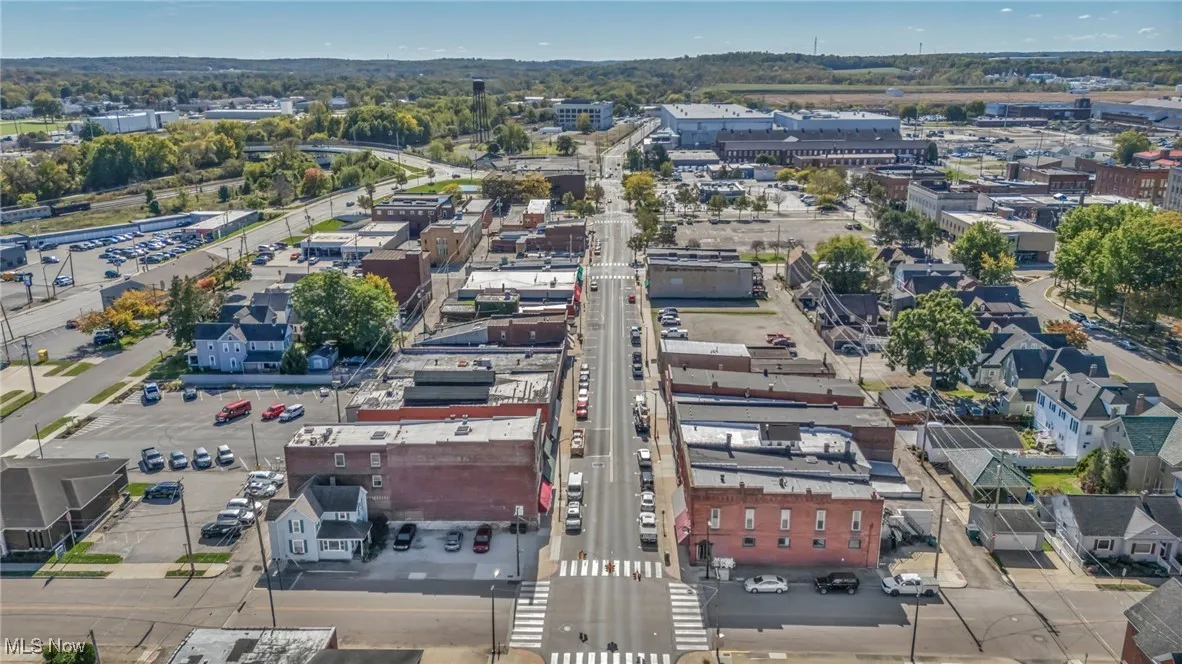 Aerial view - main street view