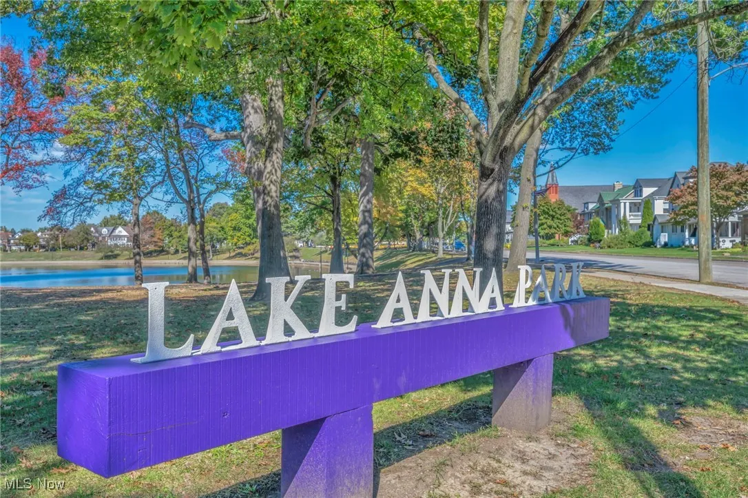 View of Lake Anna around the block from the retail space