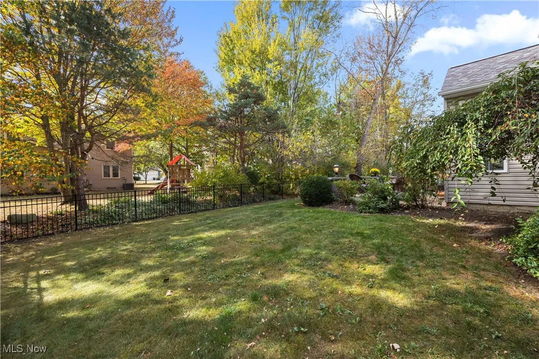 View of yard featuring view of scattered trees