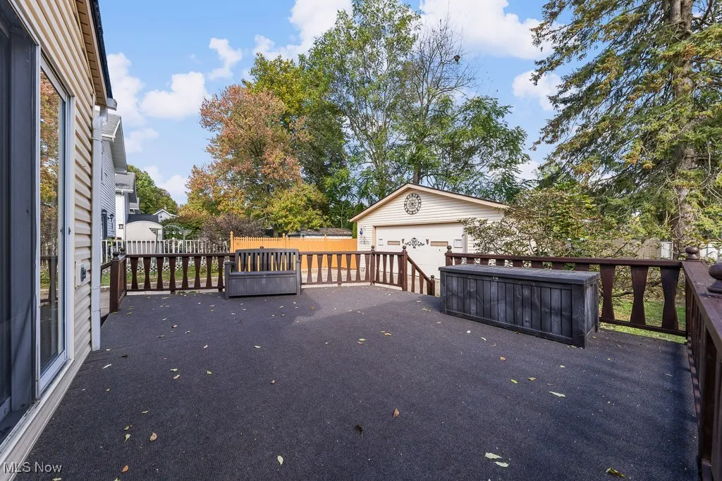 Back deck