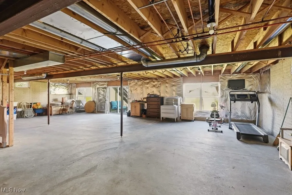 View of basement