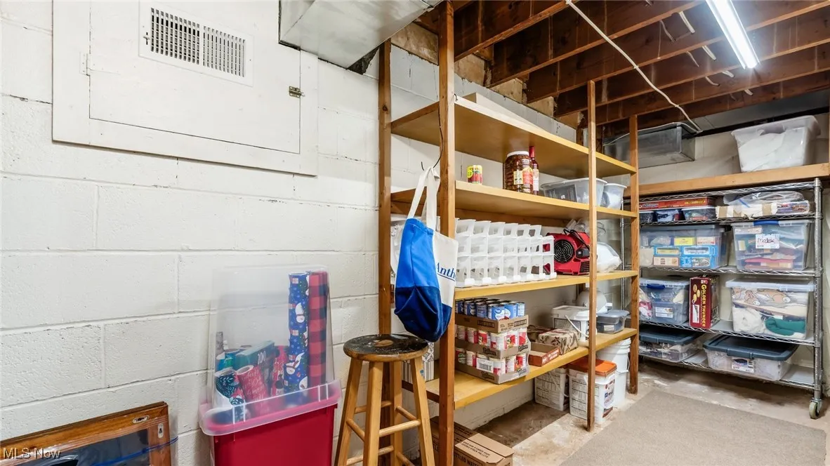 View of storage
