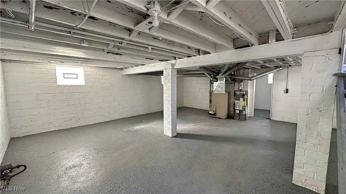 Clean basement, can be finished if you want to add more space