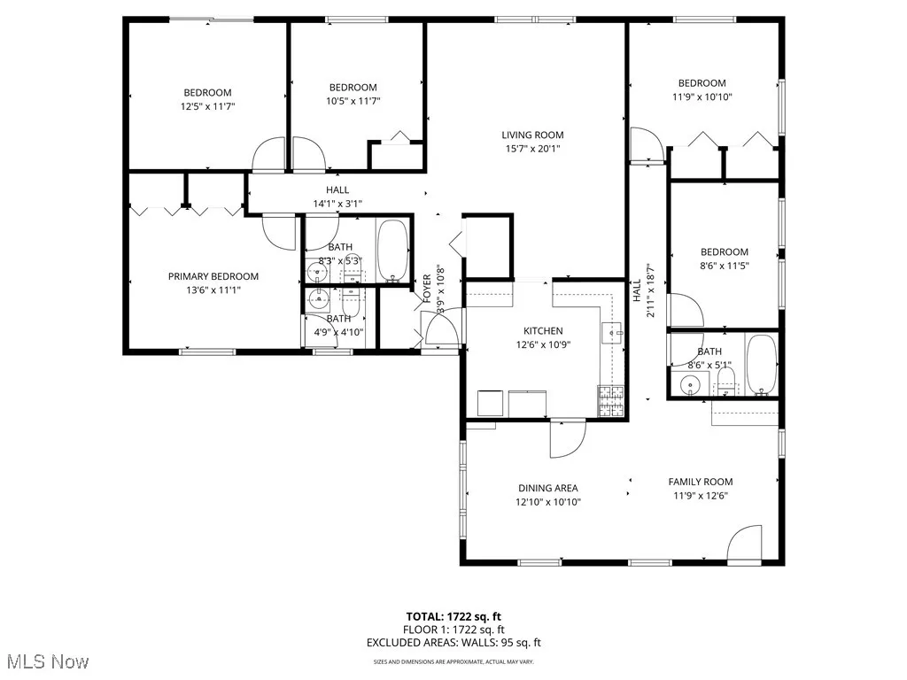 View of floor plan / home layout