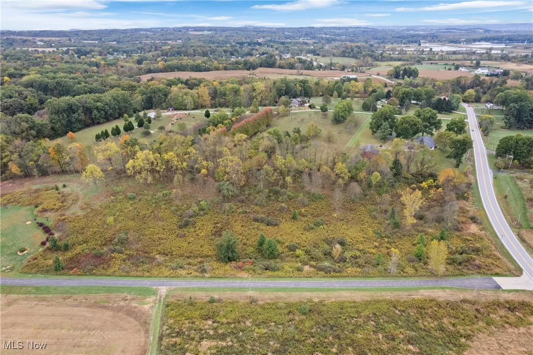 Aerial overview of property's location