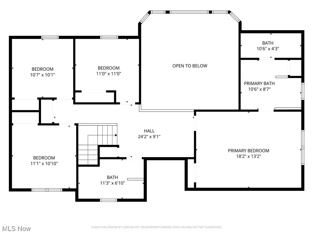 View of room layout