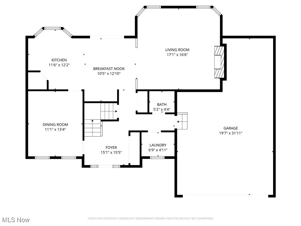 View of floor plan / room layout