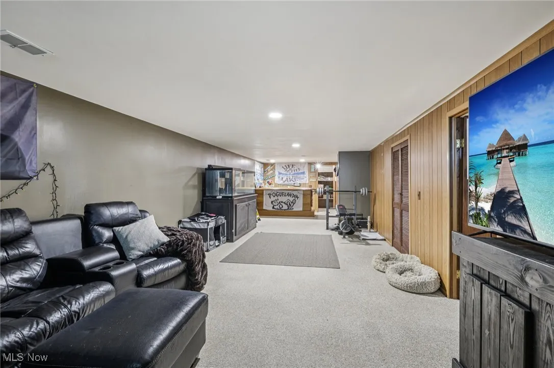 LOWER LEVEL REC ROOM