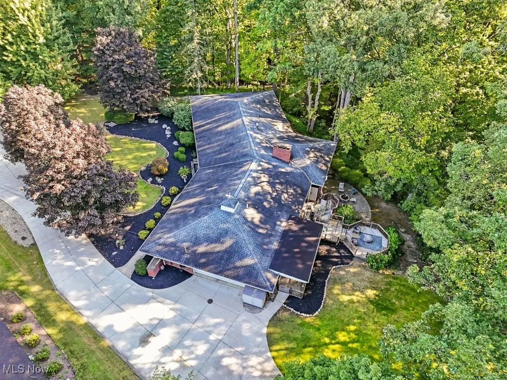 Aerial side view