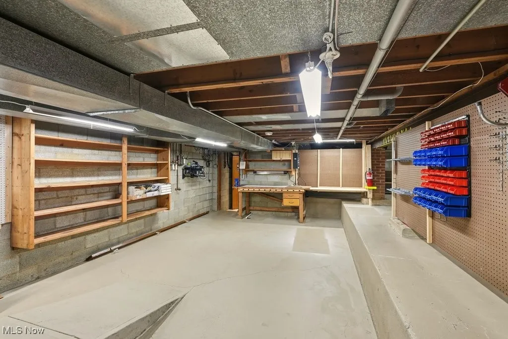 Lower level workshop