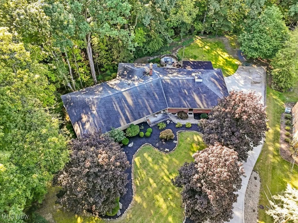 Aerial front view