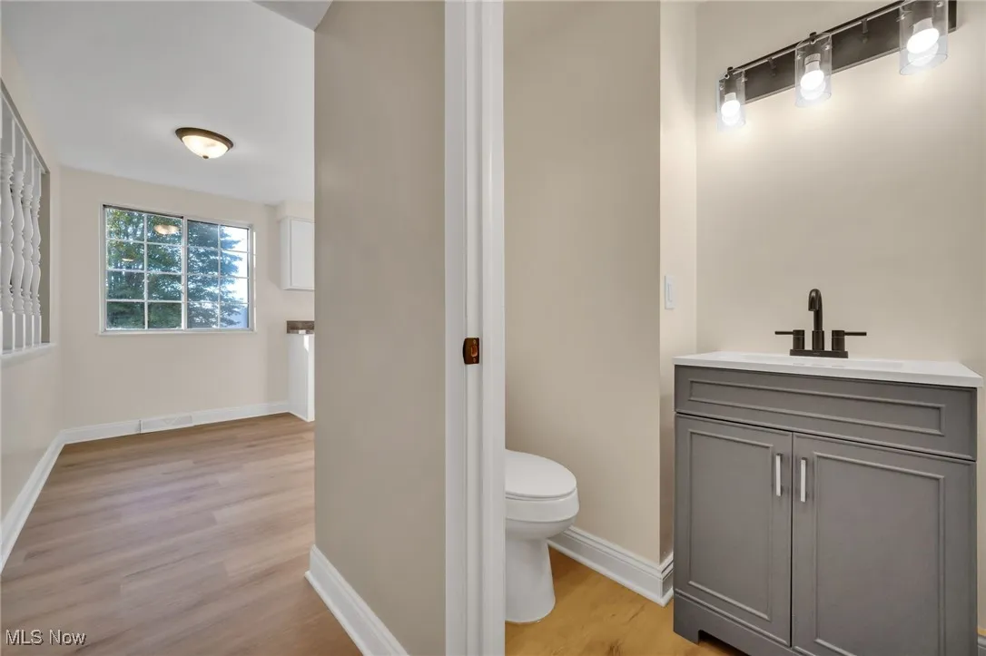 half bath first floor