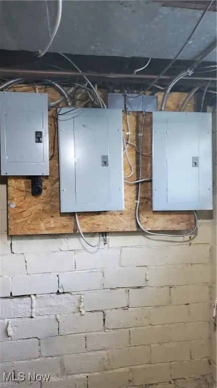 Utilities featuring electric panel