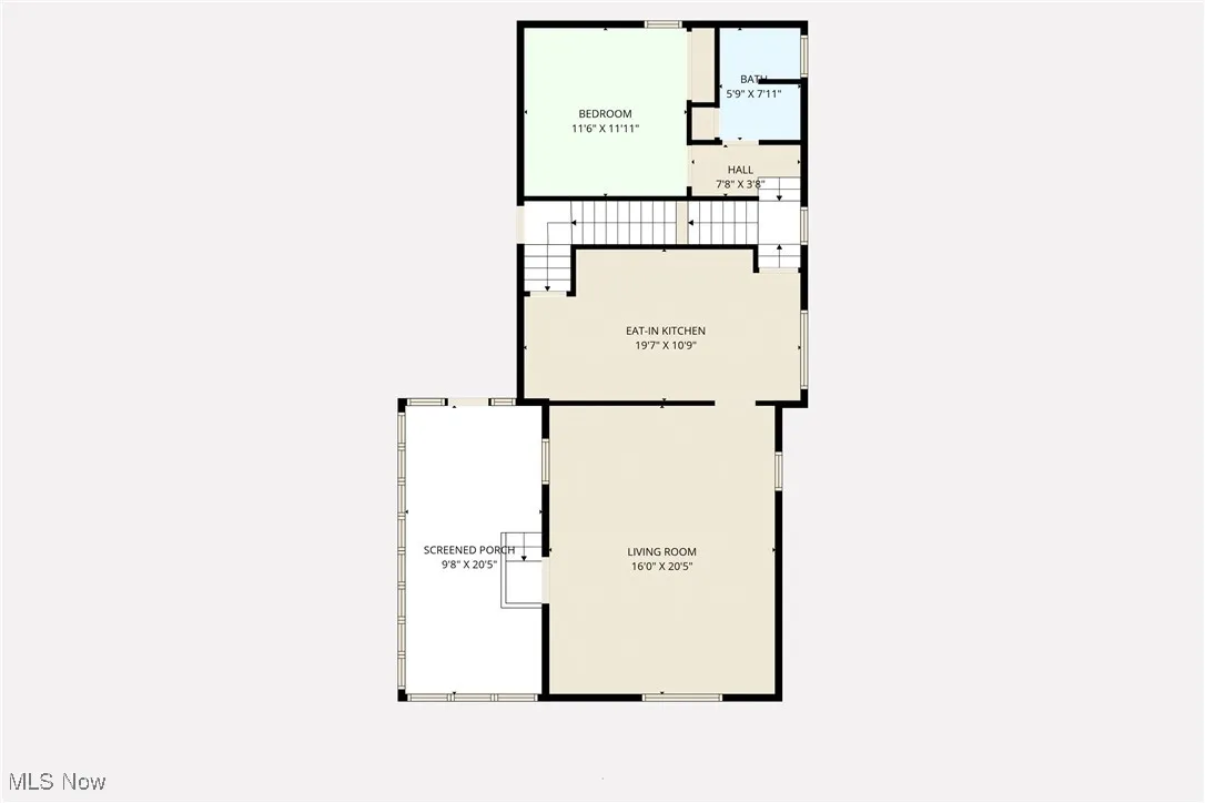 View of room layout