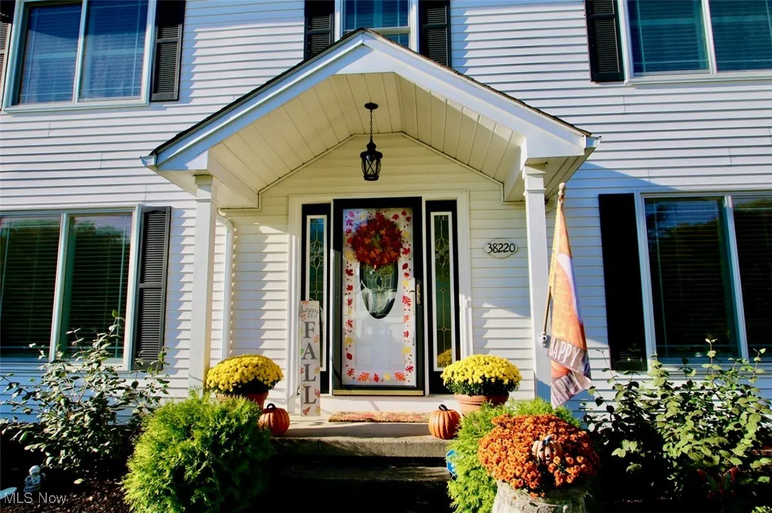 Doorway to property