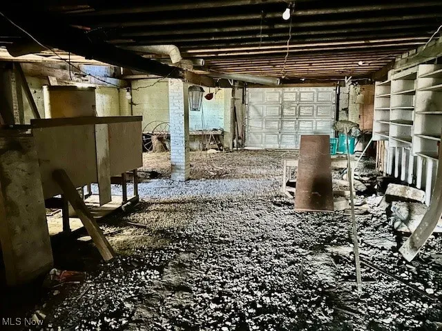 View of interior outbuilding