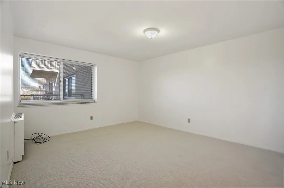 primary bedroom with new carpet