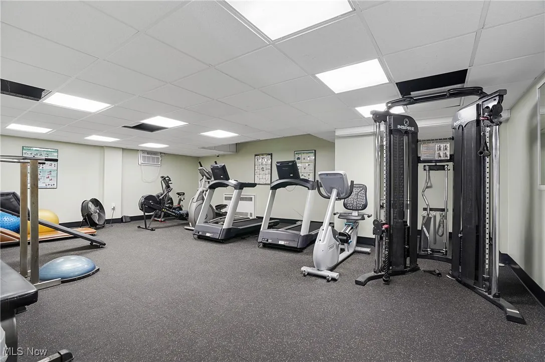 Workout area