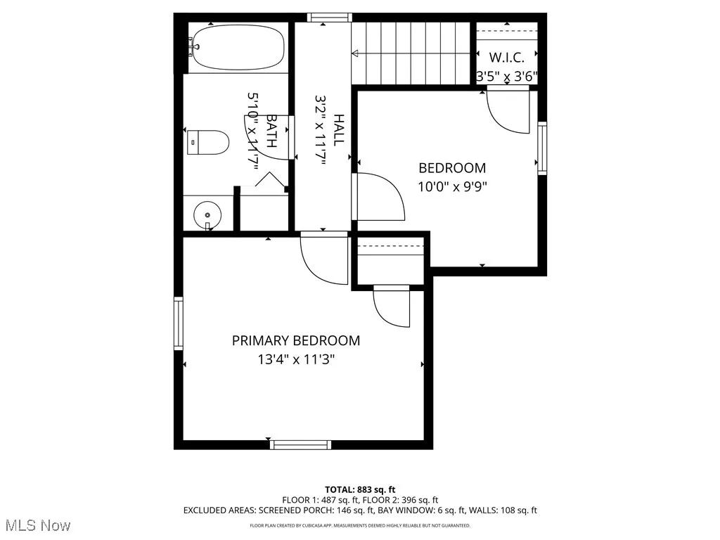 View of room layout