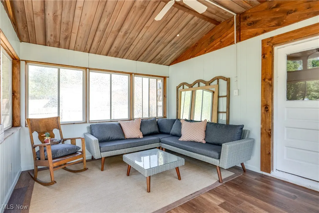 Enclosed back porch