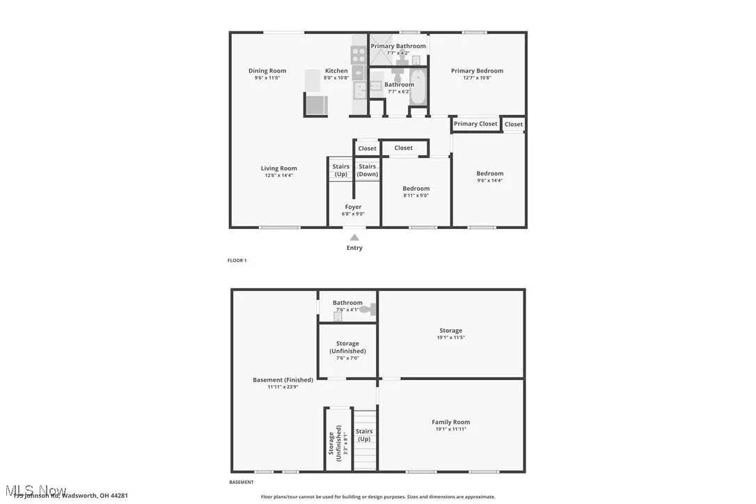 View of property floor plan