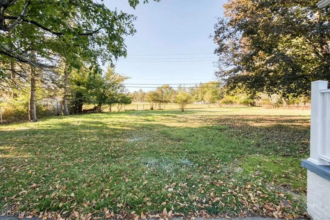 View of green lawn