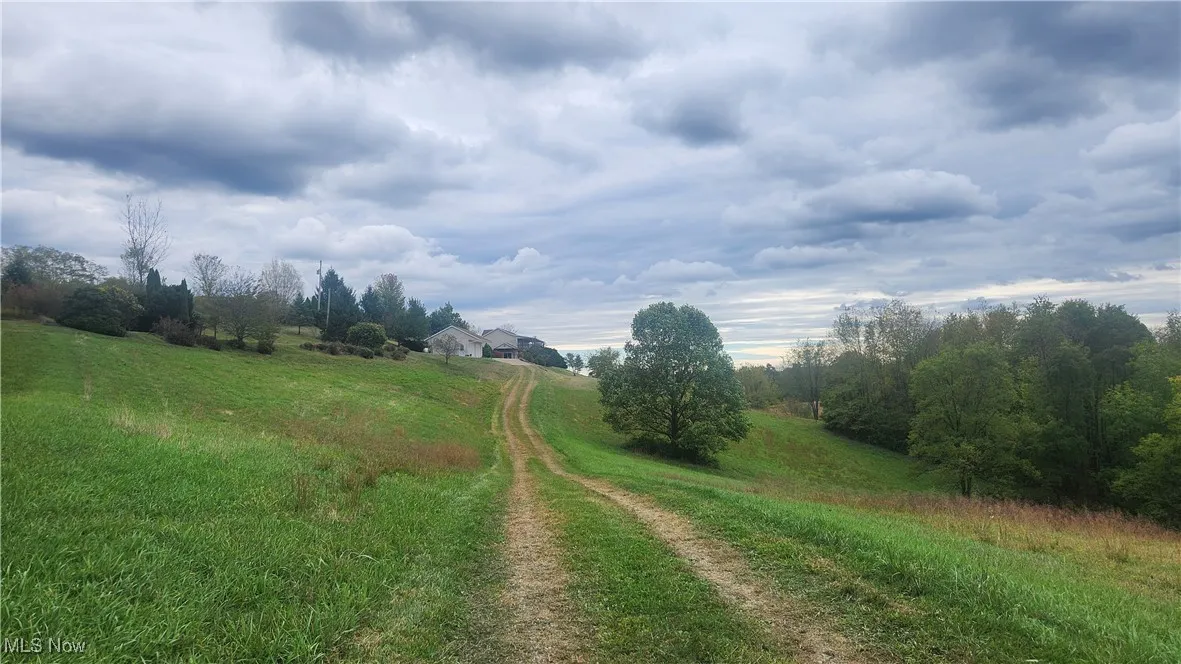 View of driveway and property