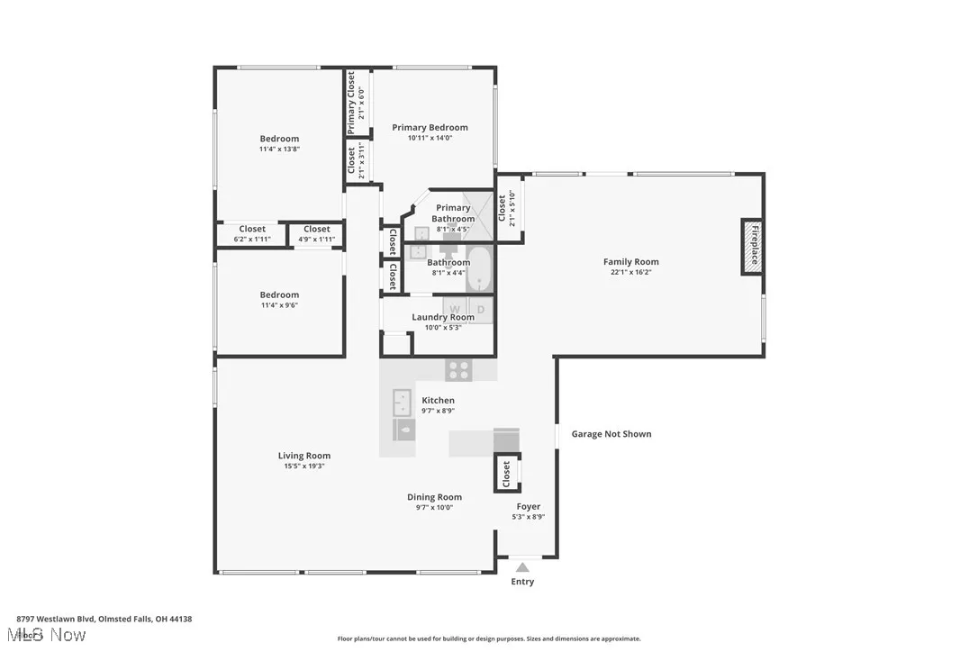 View of room layout