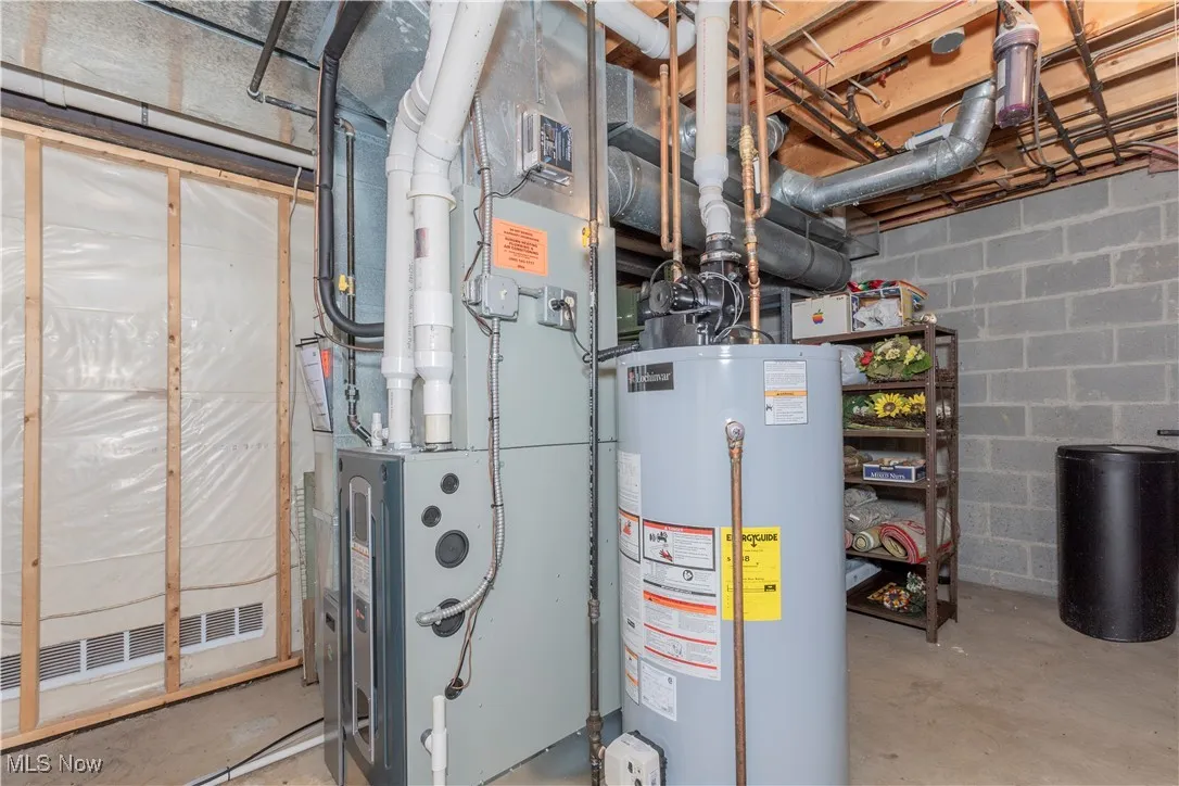 New furnace 2022, new water heater 2025.