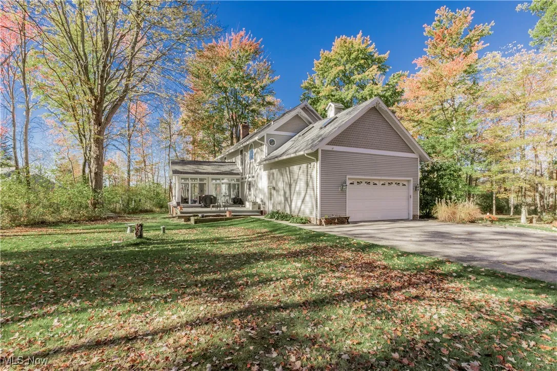 Beautiful yard and back porch with two decks.
