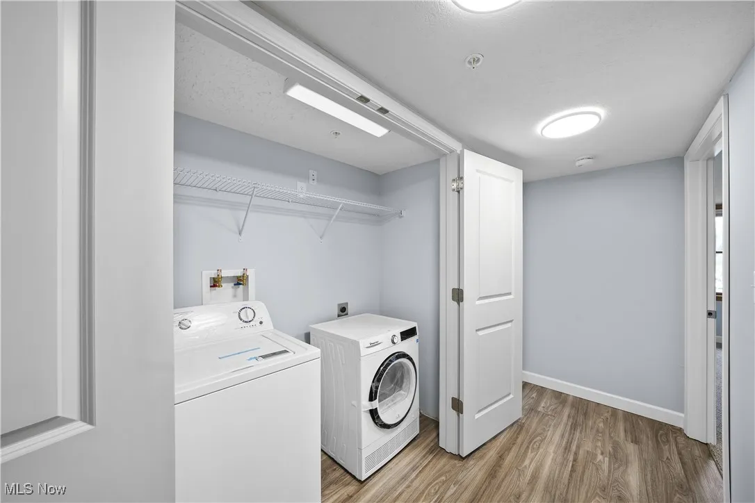 1765 Merriman Rd #303 Akron, OH 44313 Welcomes you to Trails Edge in the Valley! This stunning brand-new 2 bedrooms & 2 bathrooms suite offers modern living with in-unit laundry with washer and dryer, all kitchen appliance including stove, microwave, refrigerator, dishwasher plus granite countertops, and luxury vinyl plank flooring throughout. Enjoy the convenience of high-speed internet and streaming, keyless door entry to the building as well as your separate suite, and stylish brand new finishes throughout. Tenant pays electric and water monthly billed on about the 15th of each month for actual useage as well as a $30 fee for the streaming hookups, tenant provides their own router. Be the very first to call one of these beautiful suites home—ready for immediate move-in! Total process takes about 5 business days to prep unit for leasing. Rent, security deposit equal to one month's rent and water deposit to be paid prior to move in. $40 Application Fee per applicant over 18. Photos may be of similar units.