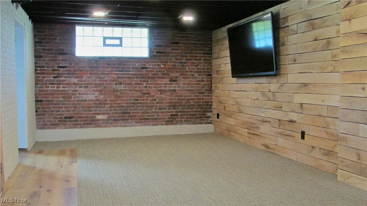 24 x 12 Rec Room in Lower Level.  Walkout to Patio.