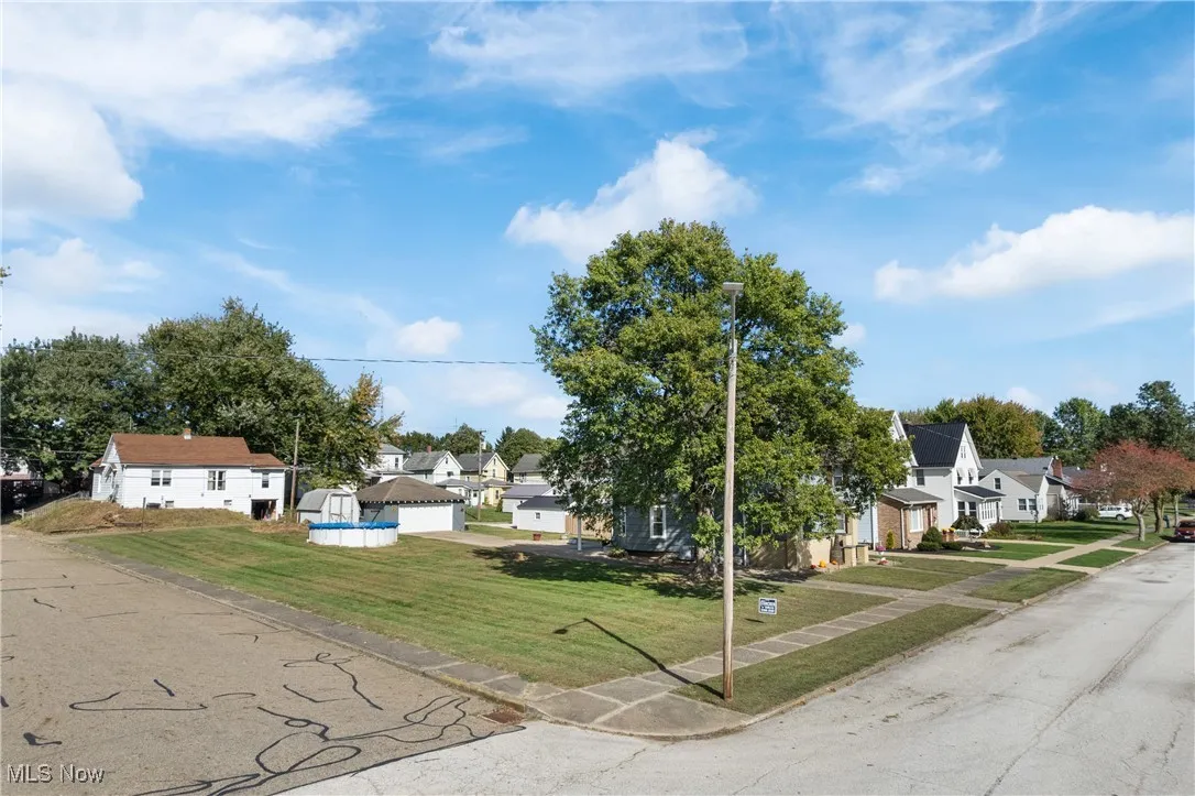 View of front/side taken from corner of house.