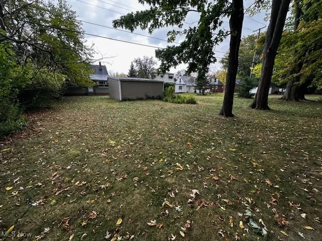 View of green lawn