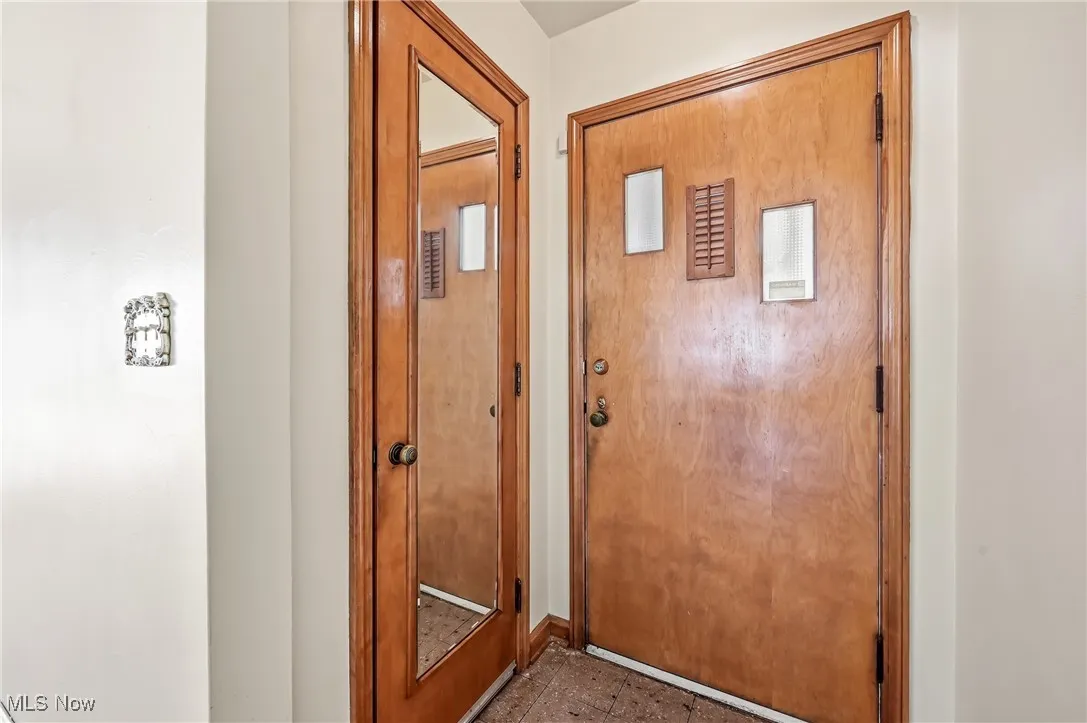 View of doorway to outside