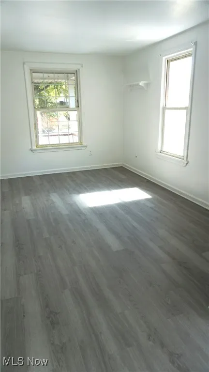 Living room with brand new floors