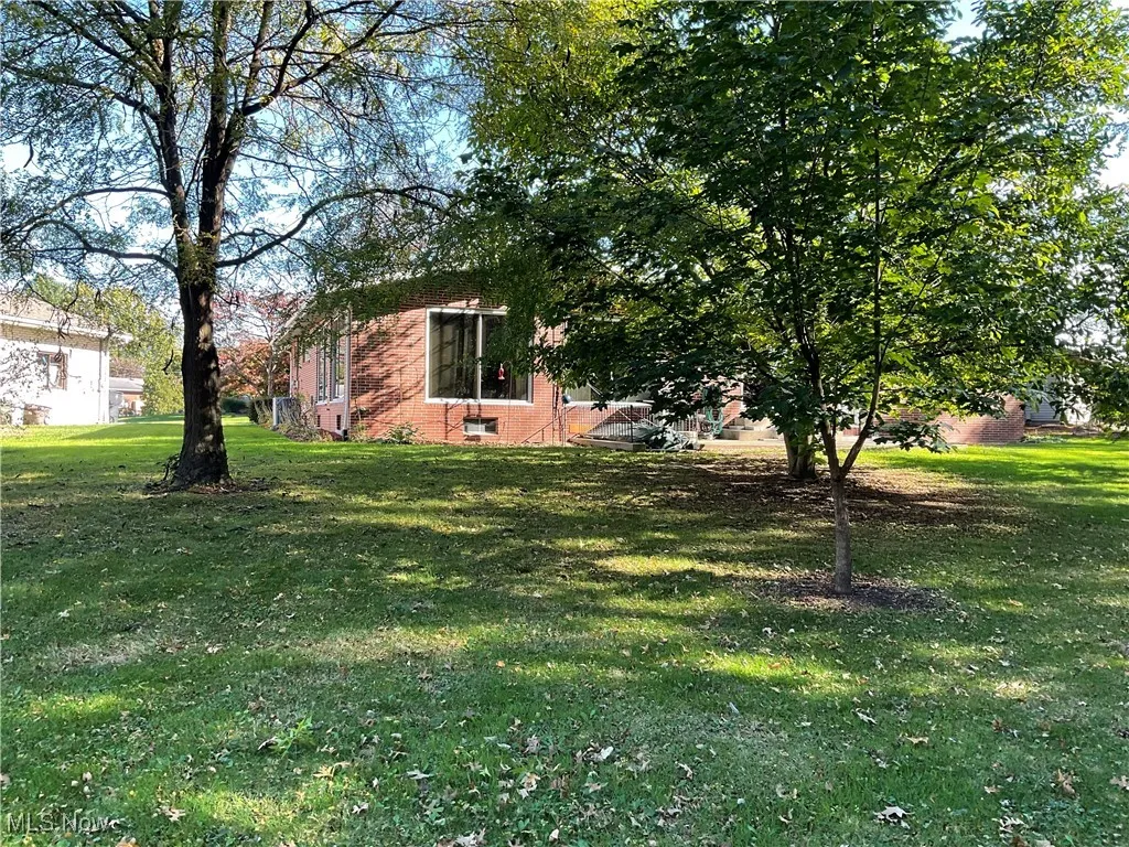 View of green lawn