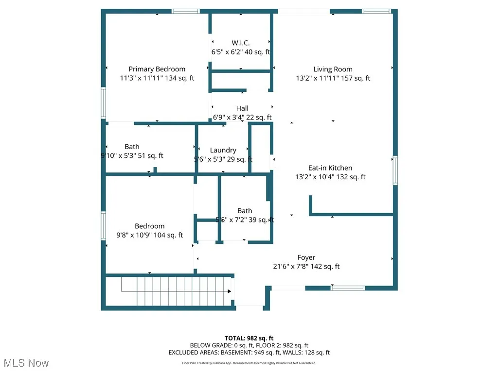 View of floor plan / room layout