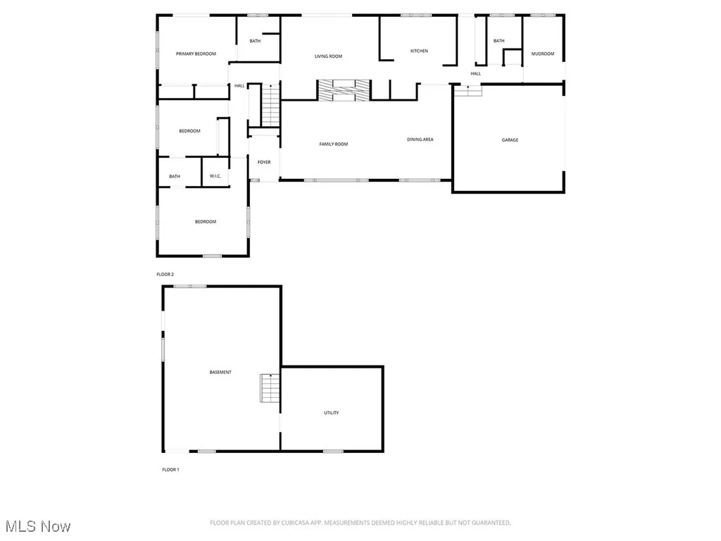 View of floor plan / room layout