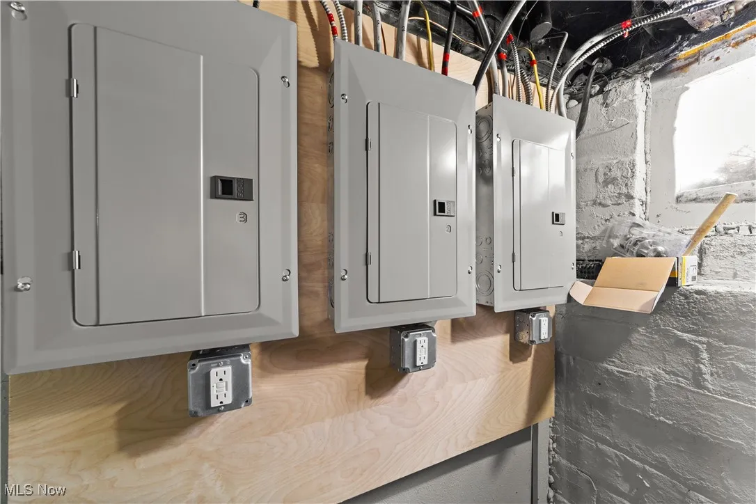 Utilities featuring electric panel