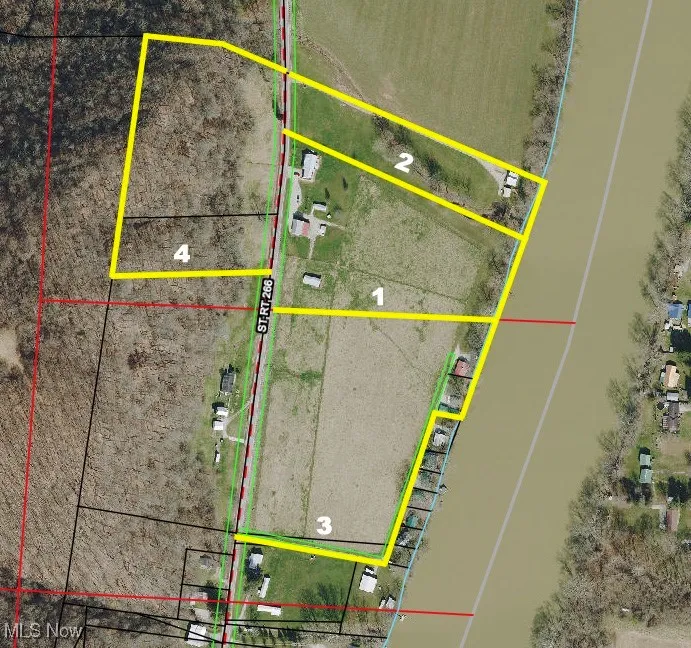 Map / location featuring property boundaries highlighted