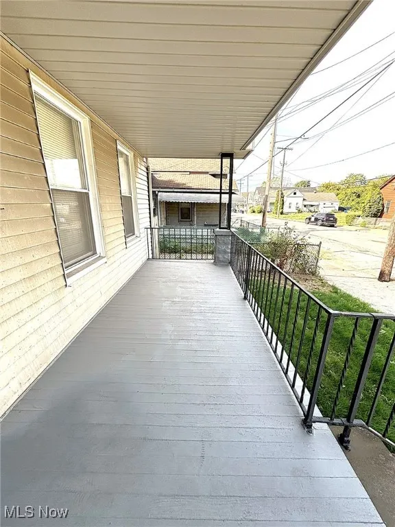 View of porch