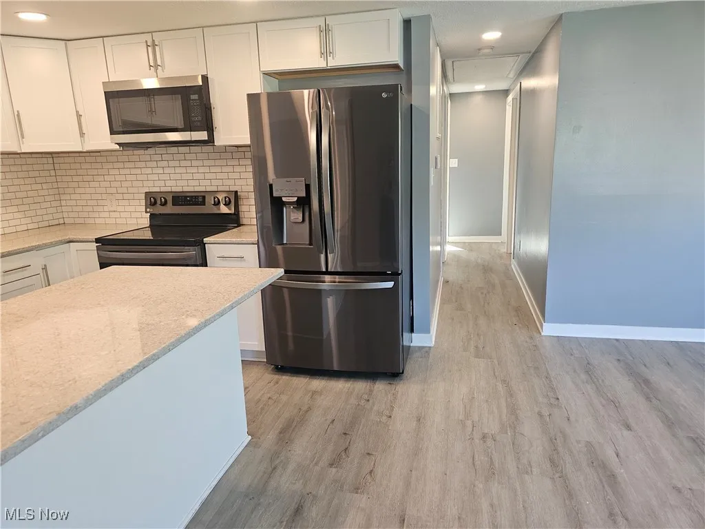 Kitchen has a nice center of the home appeal.