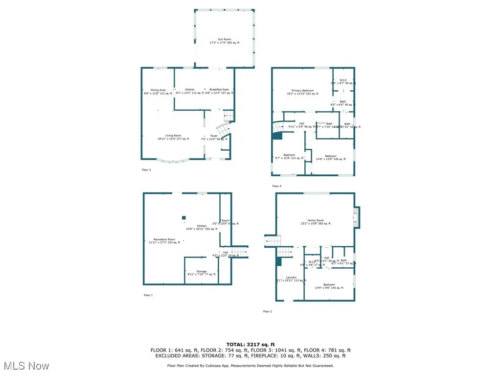 View of home floor plan
