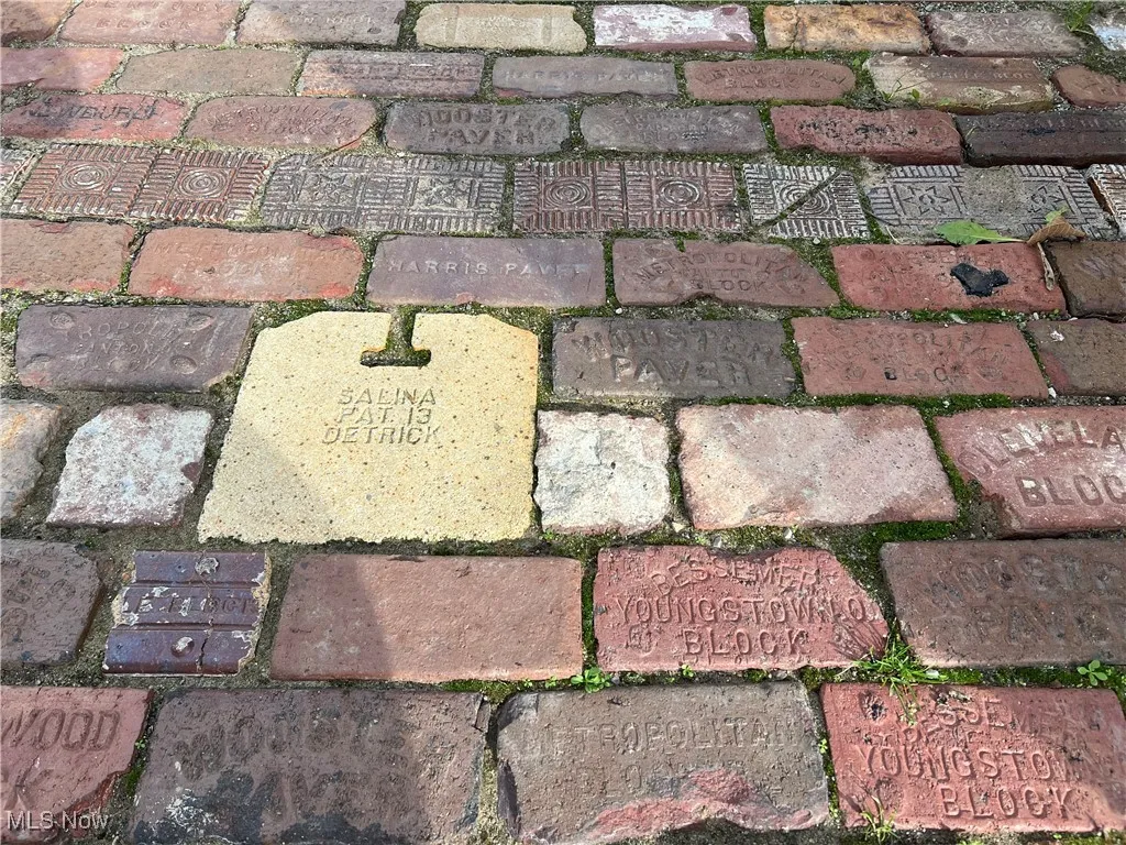 Reclaimed brick pavers