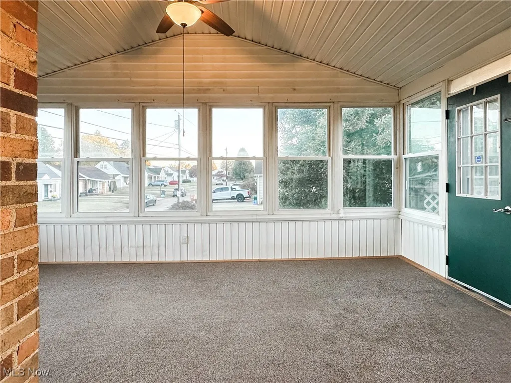 enclosed back deck ...