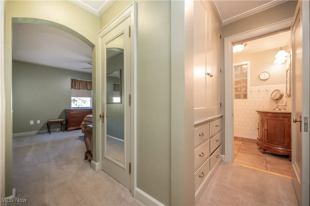 From hallway to Primary Suite
